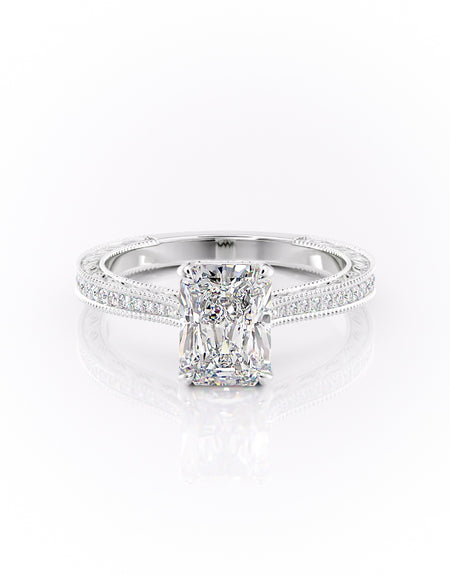 The Pave Cathedral Sierra 2ct WG RAD