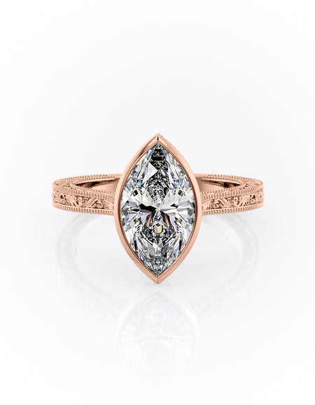 The Bezel Sierra 2ct RG MQ