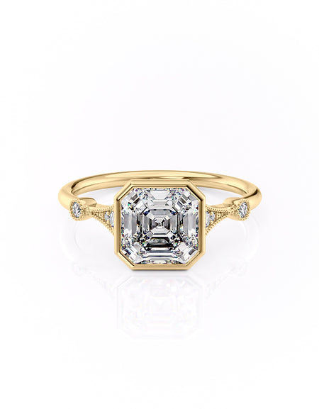 The Bezel Amber 2ct YG ASH