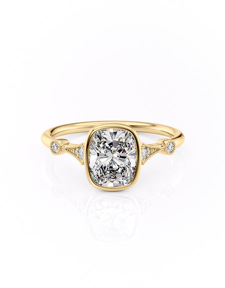 The Bezel Amber 2ct YG ECU