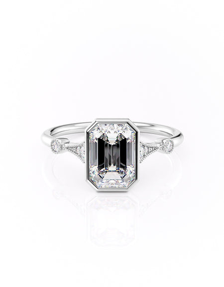 The Bezel Amber 2ct WG EM