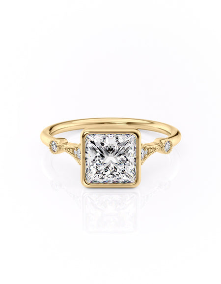 The Bezel Amber 2ct YG PR