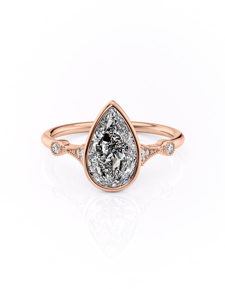 The Bezel Amber 2ct RG PS
