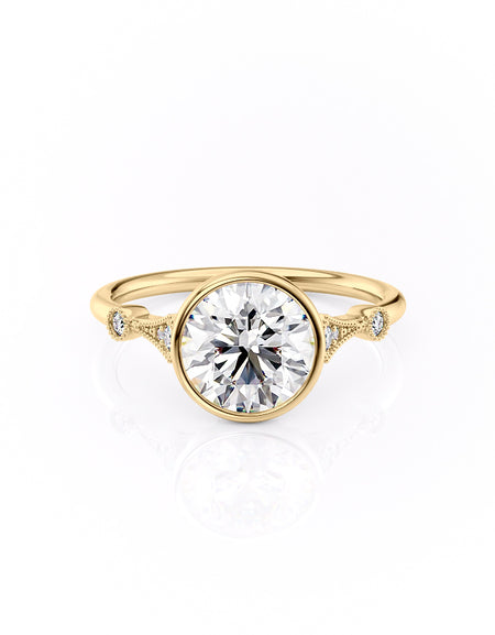 The Bezel Amber 2ct YG R
