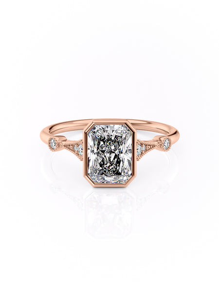 The Bezel Amber 2ct RG RAD