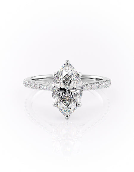 The Pave Miranda 2ct WG MQ