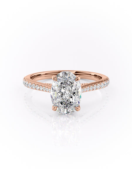 The Pave Miranda 2ct RG OV