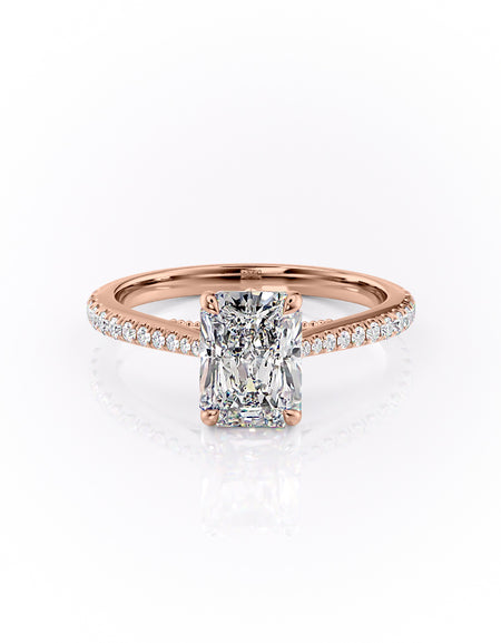The Pave Miranda 2ct RG RAD