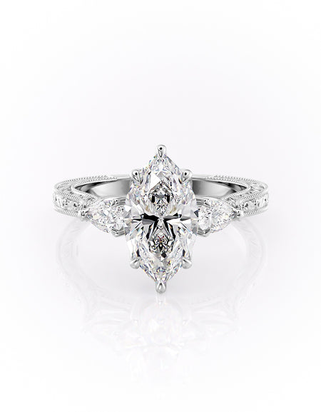 The Three Stone Sierra 2ct WG MQ