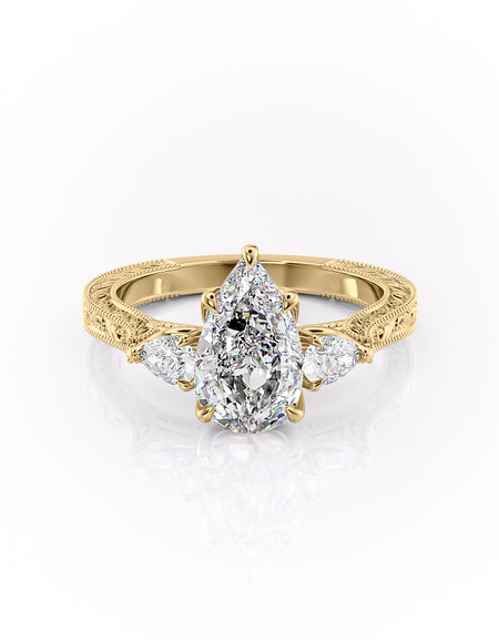 The Three Stone Sierra 2ct YG PS