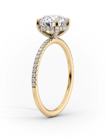 The Pave Crown Kamellie YG R