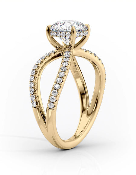 The Zoey Round Yellow Gold 14k, The Zoey Round Yellow Gold 18k