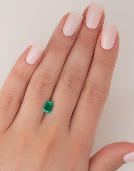 1.5Ct Lab Created Emerald