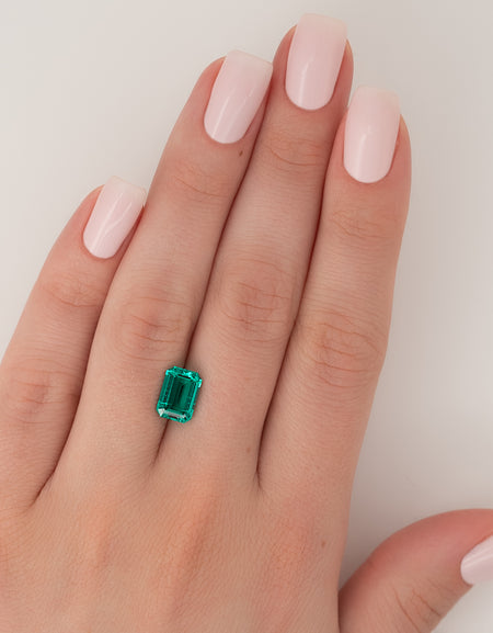 3Ct Lab Created Emerald