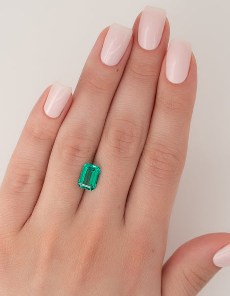 3.5Ct Lab Created Emerald