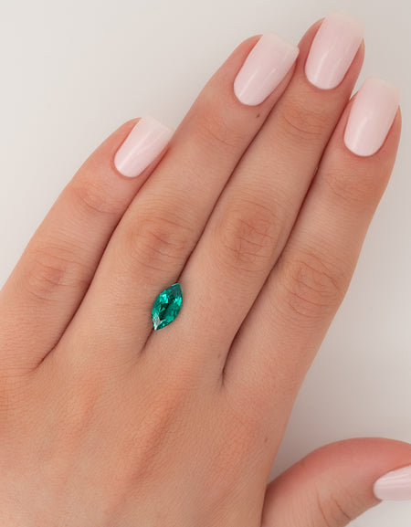 2Ct Marquise Cut Lab Created Emerald