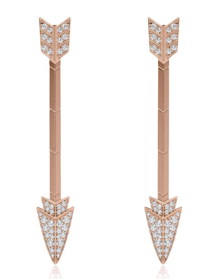 Aim Forward Drop Earrings RG