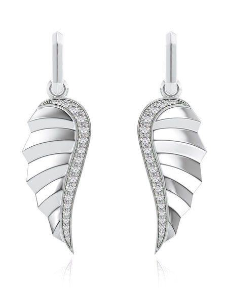 Born To Fly Earrings WG