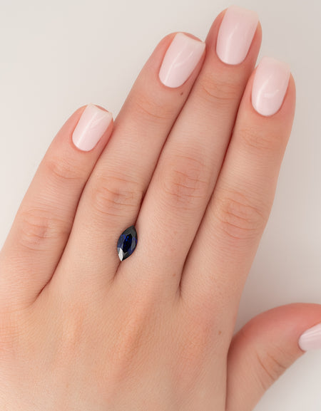 1.5Ct Marquise Cut Lab Created Sapphire