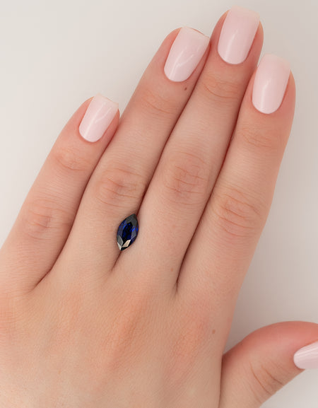 2Ct Marquise Cut Lab Created Sapphire