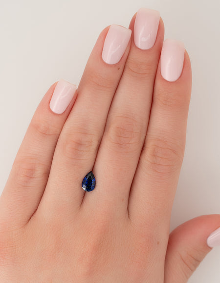 1.5Ct Pear Cut Lab Created Sapphire