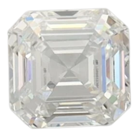 0.55 Carat E VS2 Asscher Lab Diamond