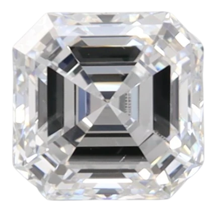 0.96 Carat D VS2 Asscher Lab Diamond