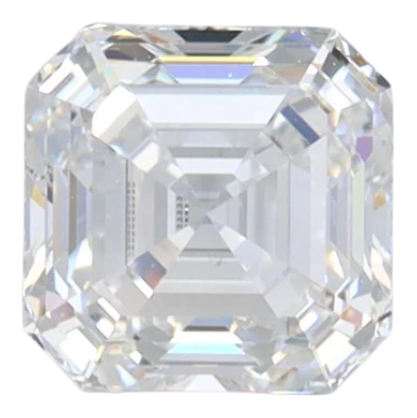 0.96 Carat E VS2 Asscher Lab Diamond