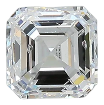 1.0 Carat E SI2 Asscher Lab Diamond