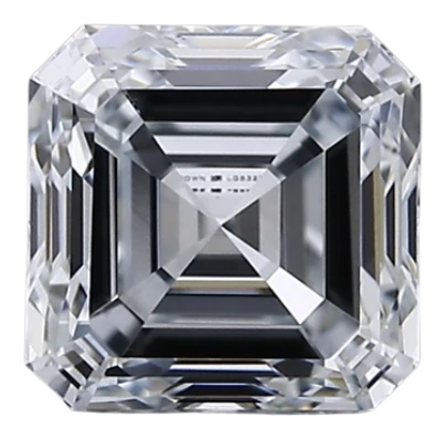 1.0 Carat H VVS2 Asscher Lab Diamond