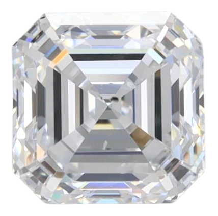 1.07 Carat D SI1 Asscher Lab Diamond