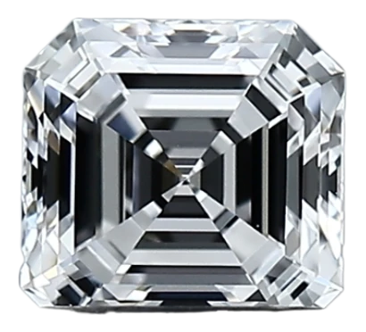 1.08 Carat D VVS1 Asscher Lab Diamond