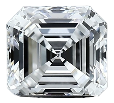 1.41 Carat D VVS2 Asscher Lab Diamond