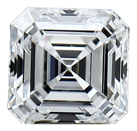 1.89 Carat D VVS2 Asscher Lab Diamond