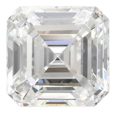 2.0 Carat D VVS2 Asscher Lab Diamond