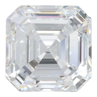 2.03 Carat D VVS2 Asscher Lab Diamond