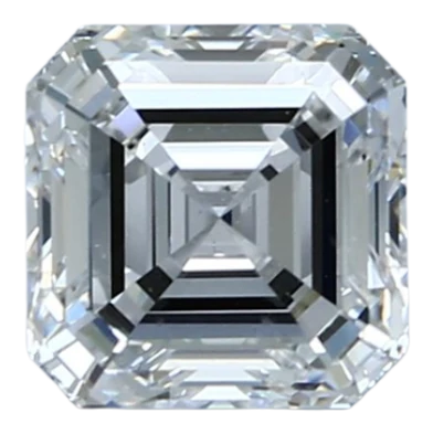 2.04 Carat D VVS2 Asscher Lab Diamond