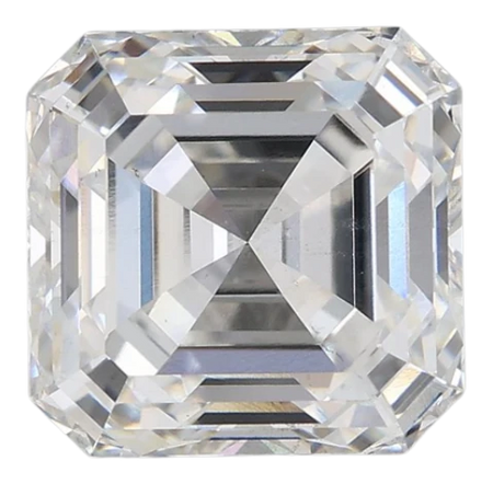 3.19 Carat F VS2 Asscher Lab Diamond