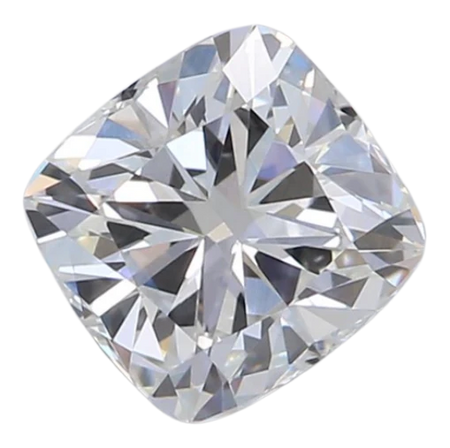 0.78 Carat F VVS2 Cushion Lab Diamond