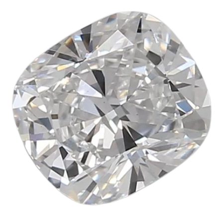 0.93 Carat D VS1 Cushion Lab Diamond