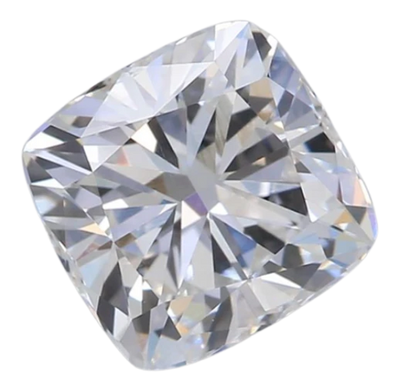 1.59 Carat E VVS1 Cushion Lab Diamond