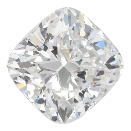 2.0 Carat D VVS1 Cushion Lab Diamond