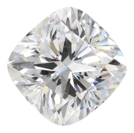 2.0 Carat D VVS1 Cushion Lab Diamond