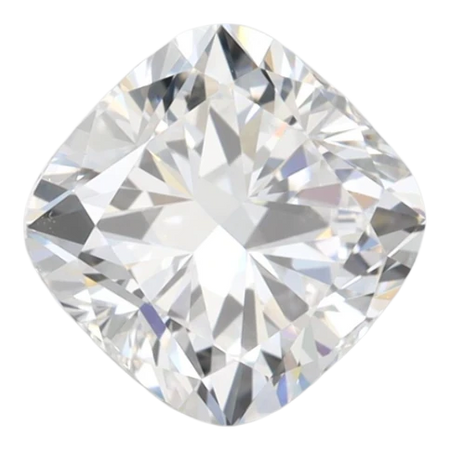 2.04 Carat D VVS1 Cushion Lab Diamond