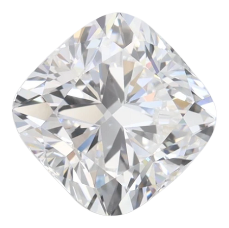 2.05 Carat D VVS1 Cushion Lab Diamond