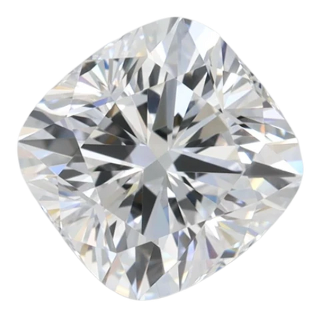 2.06 Carat D VVS1 Cushion Lab Diamond