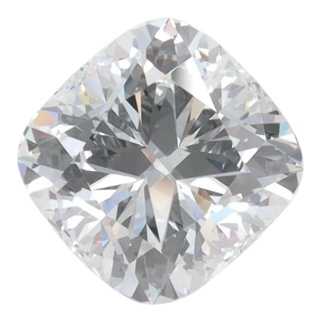 2.09 Carat D VVS1 Cushion Lab Diamond