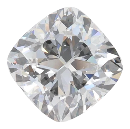 2.09 Carat D VVS1 Cushion Lab Diamond