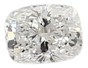 0.32 Carat D VVS2 Elongated Cushion Lab Diamond