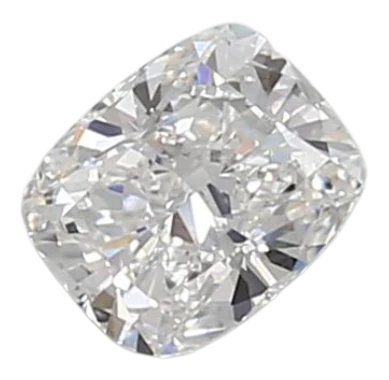 0.35 Carat D VVS1 Elongated Cushion Lab Diamond